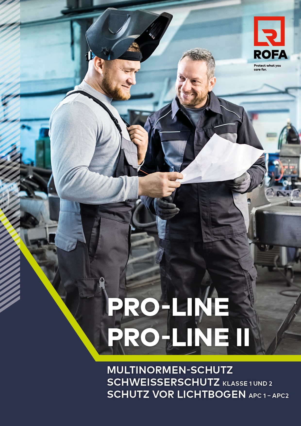 PRO-LINE: Multinormenschutz, Schweißerschutz, Arbeitsschutz, Lichtbogenschutz, Latzhose